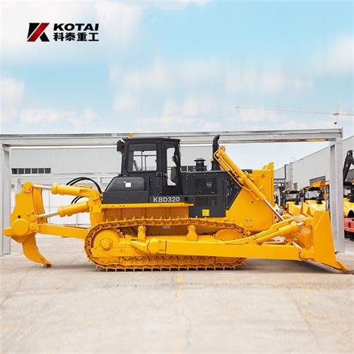 Buldozer cu șenile pentru bușteni de lemn