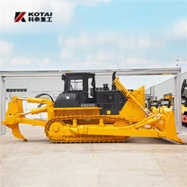 Buldozer cu șenile pentru bușteni de lemn